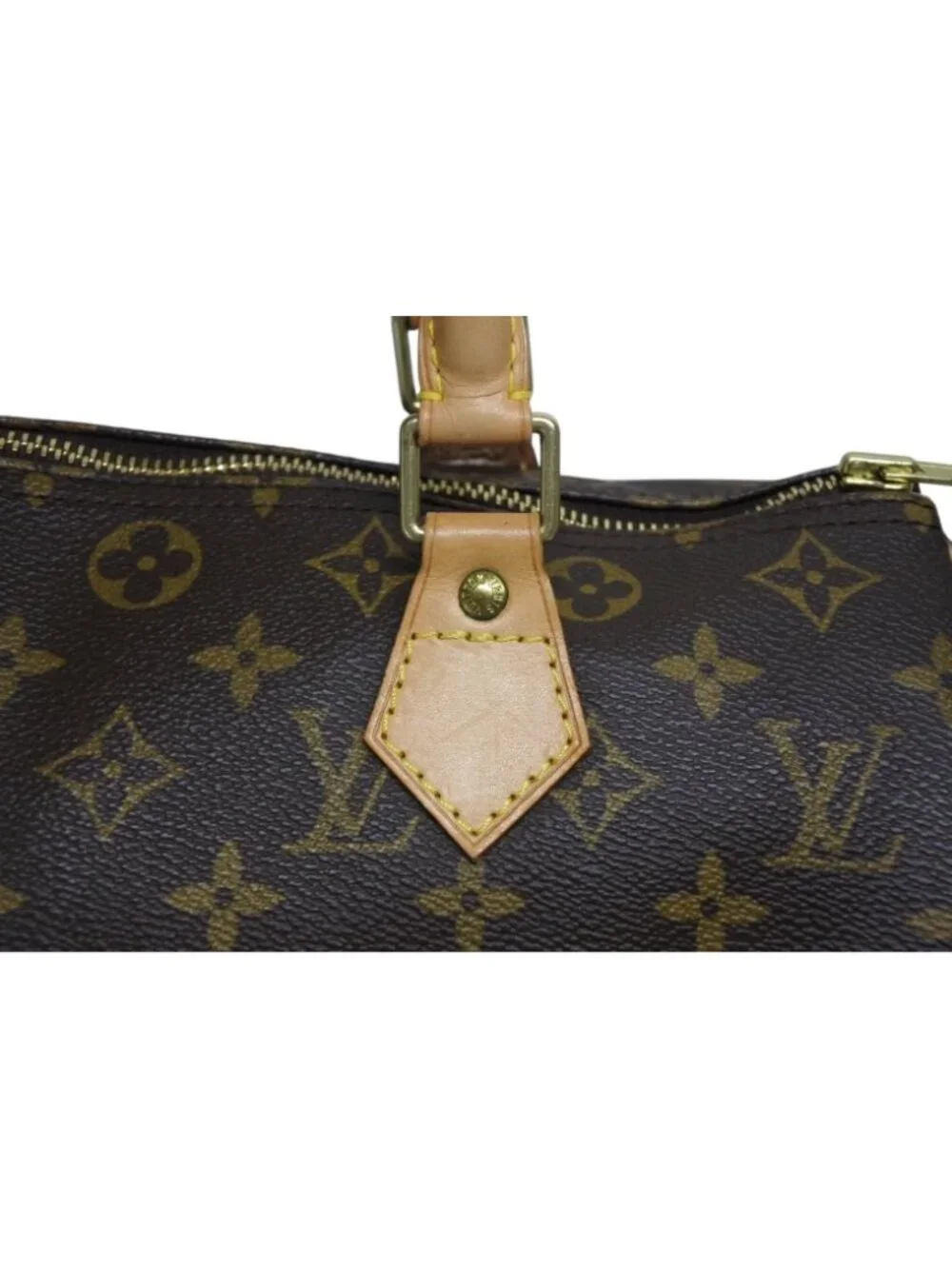 Louis Vuitton Speedy 30 Handbag Monogram Brown